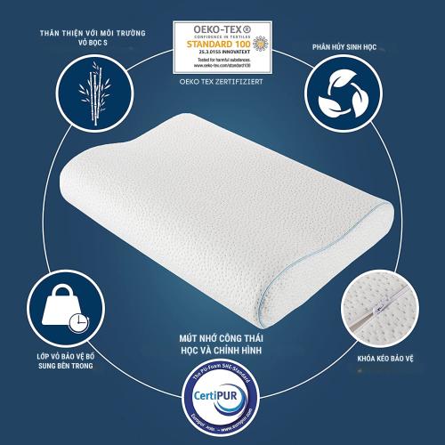 Gối Dreamzie - Giải Pháp Chăm Sóc Cổ Vai Gáy Tiêu Chuẩn Châu Âu