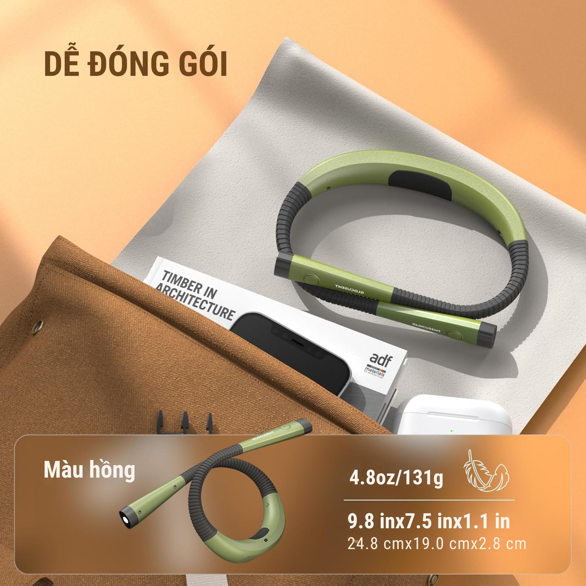 Đèn Pin 2 Đầu Glocusent CC09 - Giải Pháp Chiếu Sáng Đa Năng Cho Mọi Không Gian