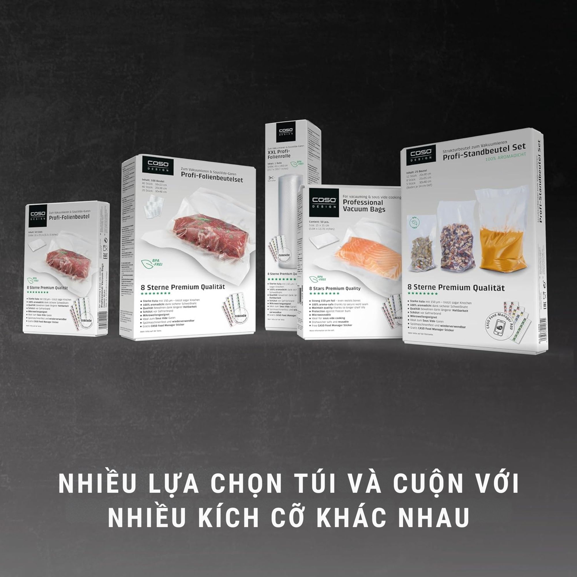 Máy Hút Chân Không CASO VC10 Model 2025 - Giải Pháp Bảo Quản Thực Phẩm Chuẩn Đức