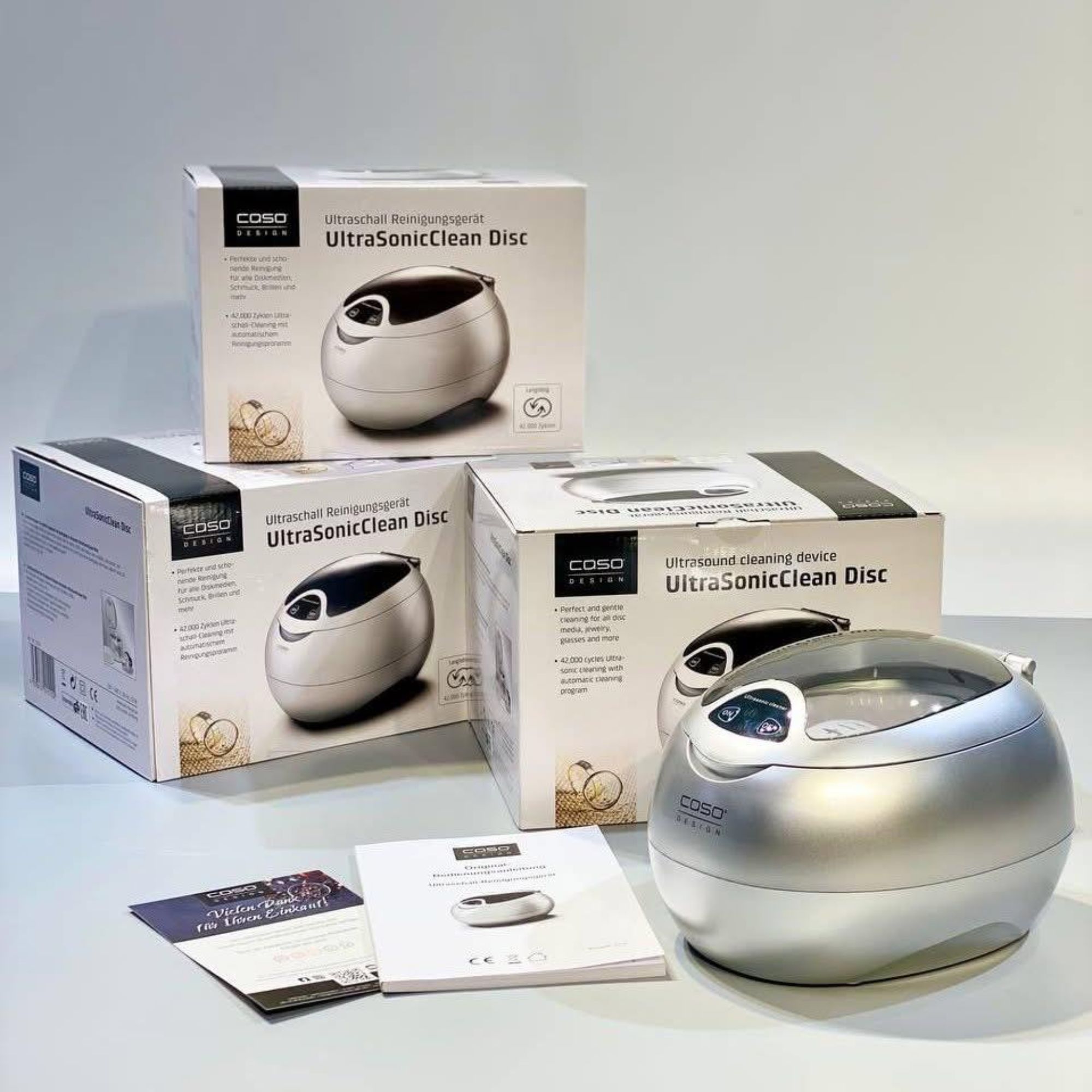 Máy Làm Sạch Trang Sức Sóng Siêu Âm Caso Ultra Sonic Clean - Giải Pháp Chăm Sóc Phụ Kiện Chuyên Nghiệp