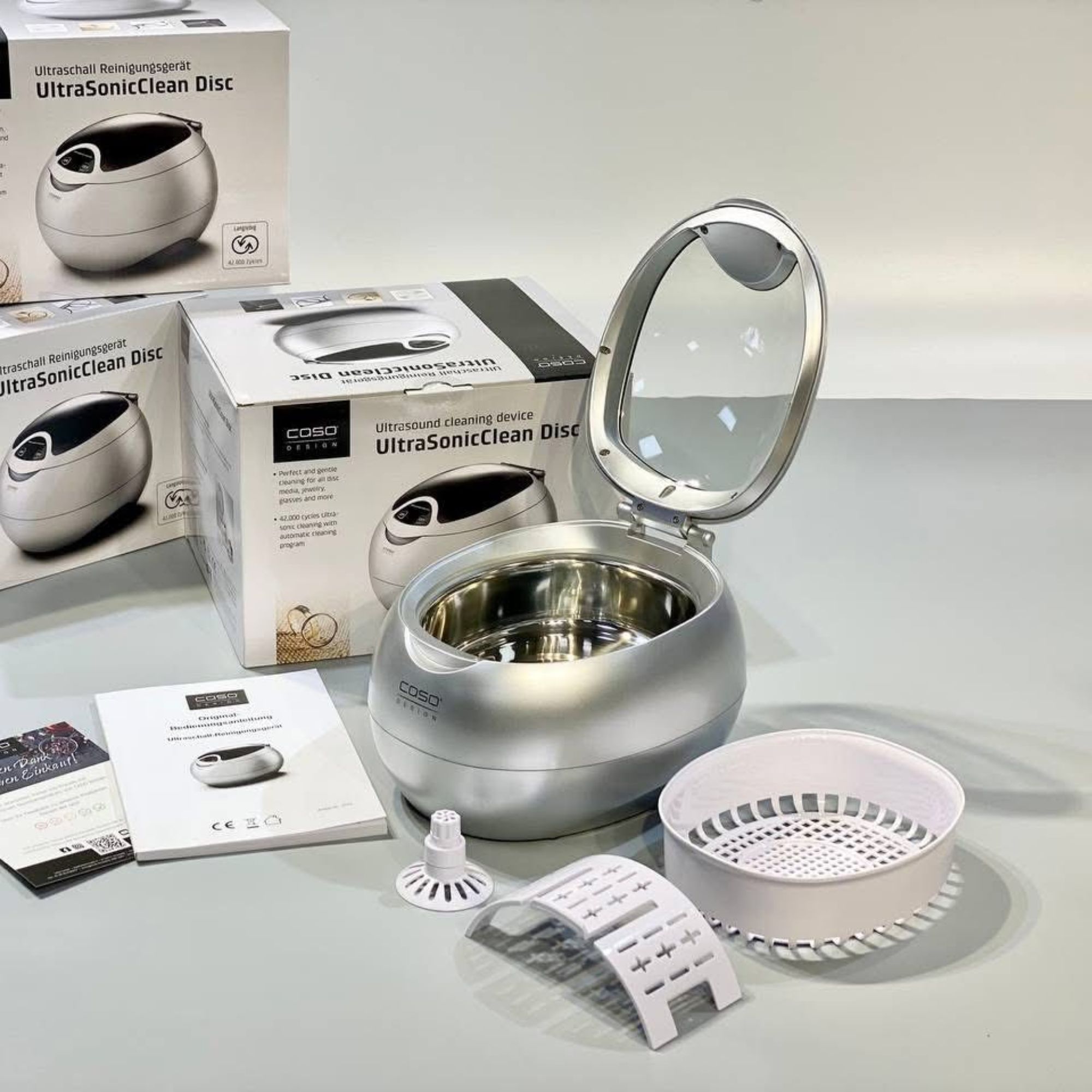 Máy Làm Sạch Trang Sức Sóng Siêu Âm Caso Ultra Sonic Clean - Giải Pháp Chăm Sóc Phụ Kiện Chuyên Nghiệp