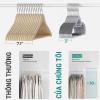 Set 50 Móc Treo Quần Áo Songmics HK87 - Nâng Tầm Không Gian Tủ Đồ Chuẩn Boutique