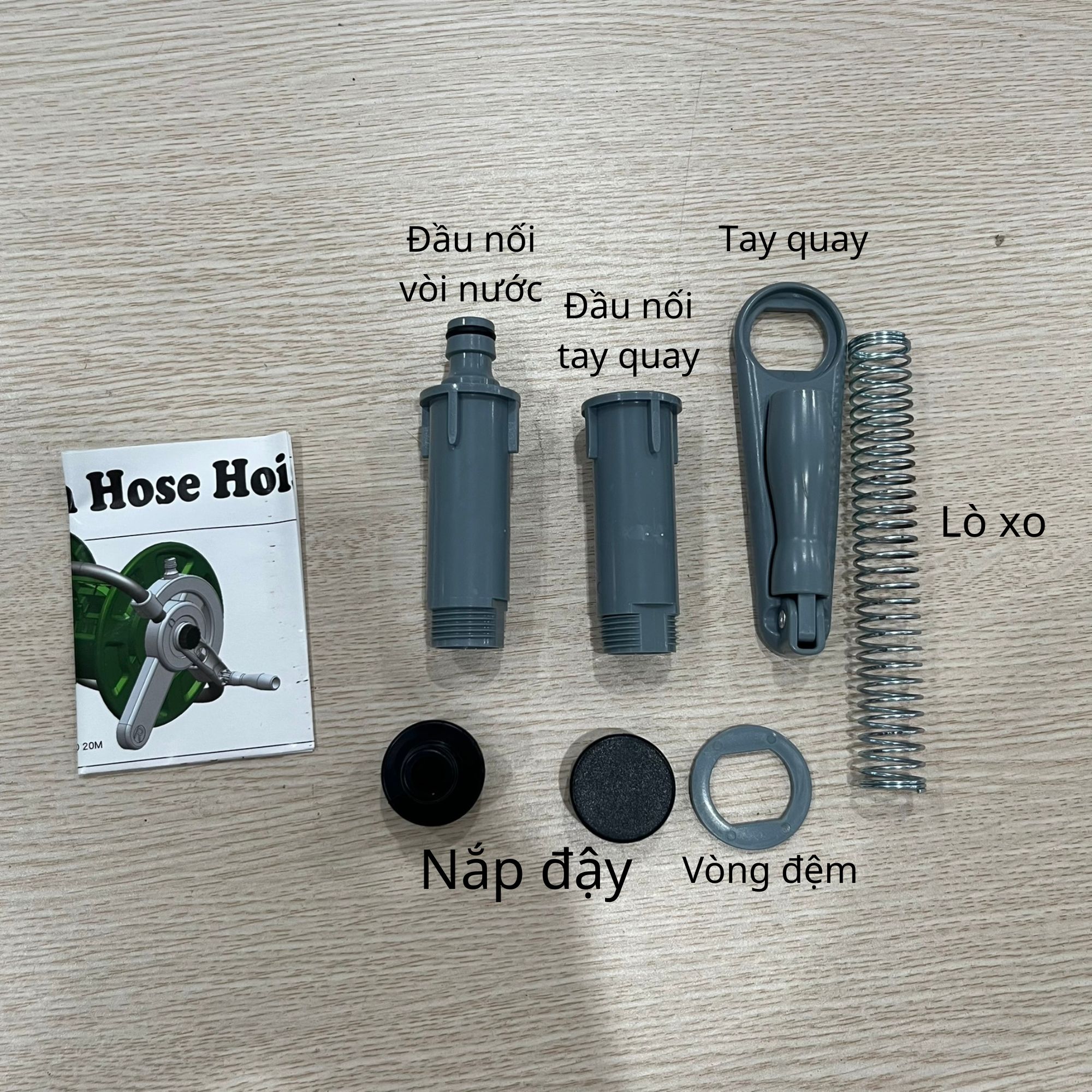 Rulo Cuộn Ống Nước AquaMate HR-415 - Điểm Nhấn Tinh Tế Cho Khu Vườn Hiện Đại