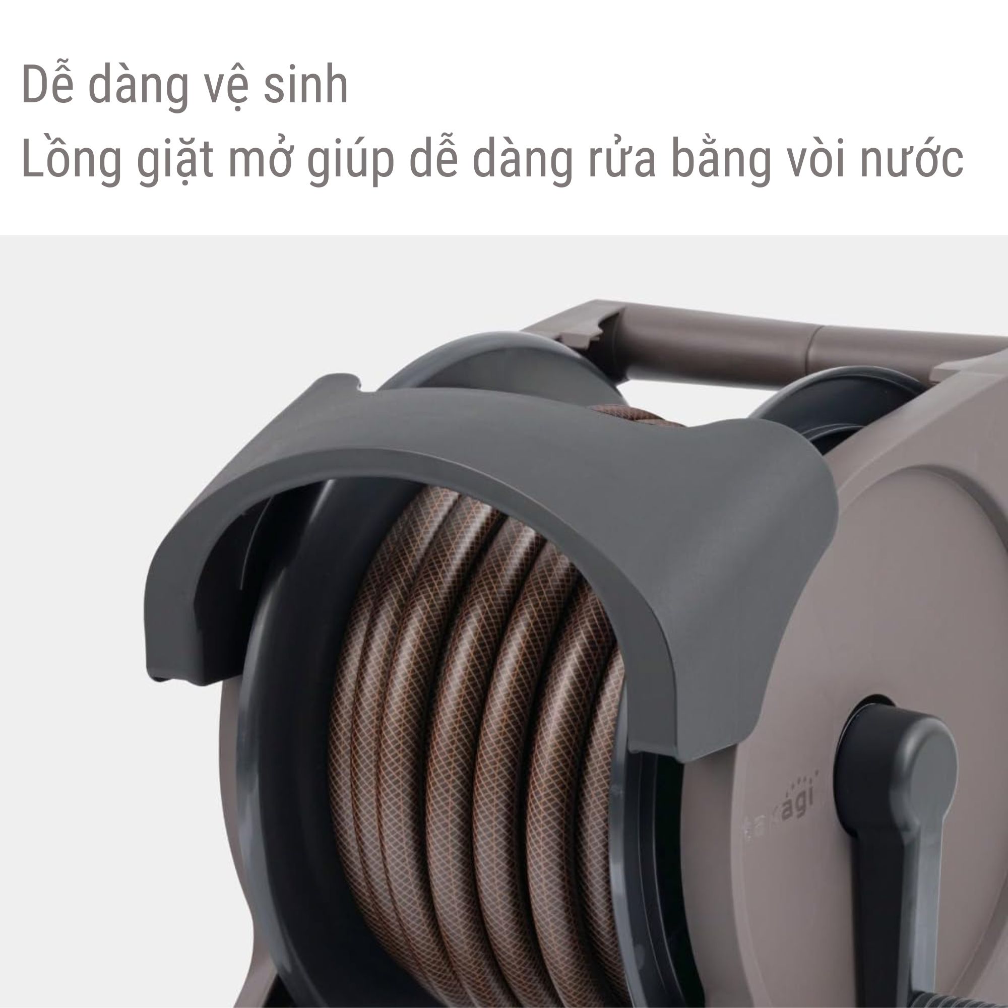 Bộ Vòi Tưới Takagi Aurora BASE PLUS 30m R1330BRA - Trải Nghiệm Chăm Sóc Không Gian Sống Đẳng Cấp